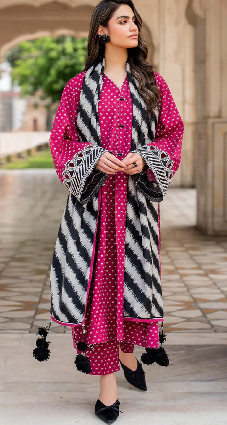 SWISS PRINTED LAWN 007